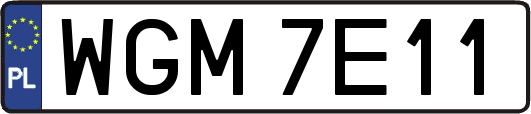 WGM7E11