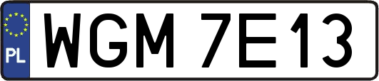 WGM7E13