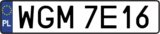WGM7E16