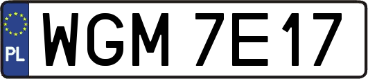 WGM7E17