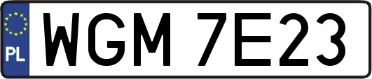 WGM7E23