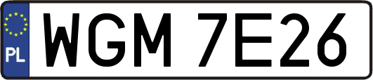 WGM7E26