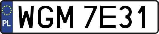 WGM7E31