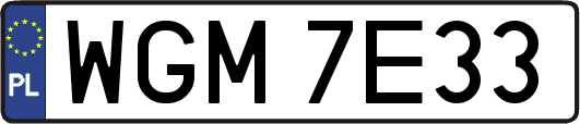 WGM7E33