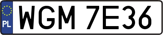 WGM7E36