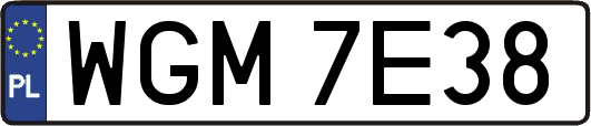 WGM7E38