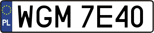WGM7E40