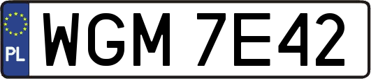 WGM7E42