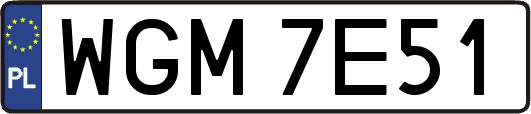 WGM7E51