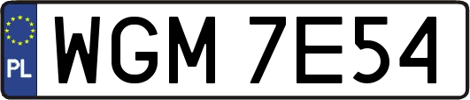 WGM7E54