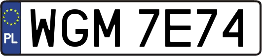 WGM7E74