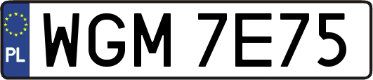 WGM7E75