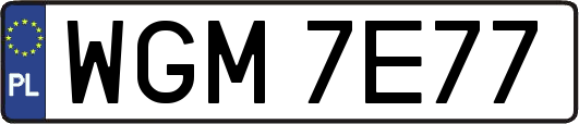 WGM7E77