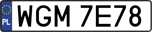 WGM7E78