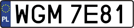 WGM7E81