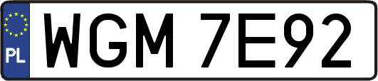 WGM7E92