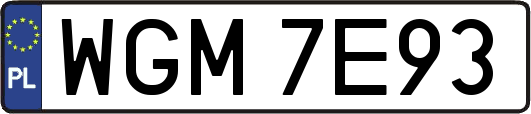 WGM7E93