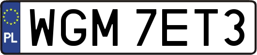 WGM7ET3