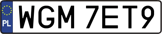 WGM7ET9
