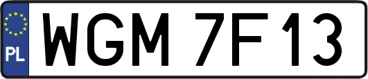WGM7F13
