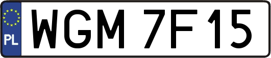 WGM7F15