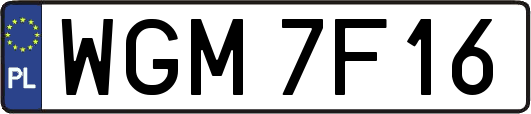 WGM7F16
