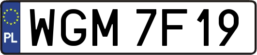 WGM7F19