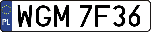WGM7F36