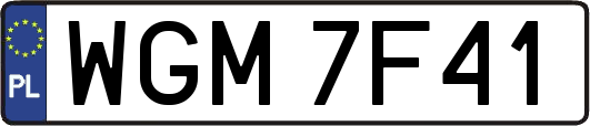 WGM7F41