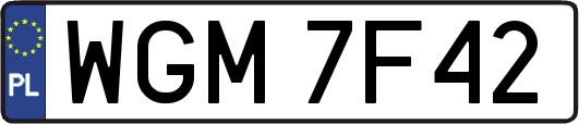 WGM7F42