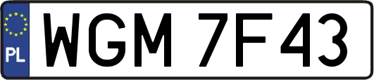 WGM7F43