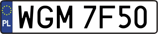 WGM7F50