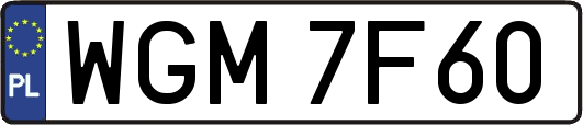 WGM7F60