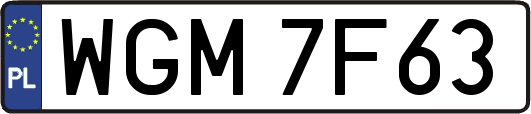 WGM7F63