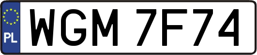 WGM7F74