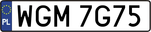 WGM7G75