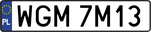 WGM7M13