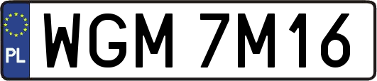 WGM7M16