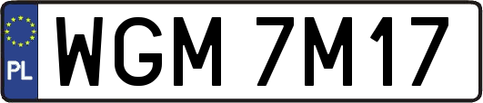 WGM7M17
