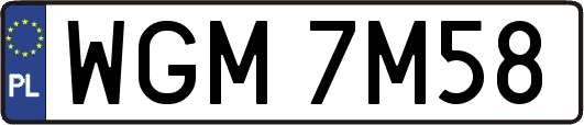 WGM7M58
