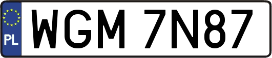 WGM7N87