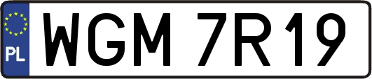 WGM7R19