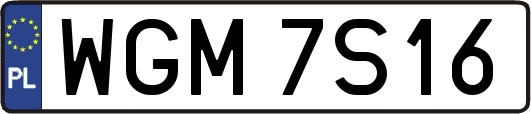 WGM7S16