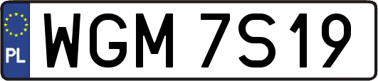 WGM7S19