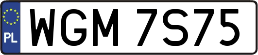 WGM7S75
