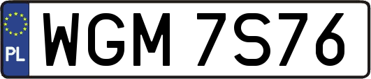 WGM7S76