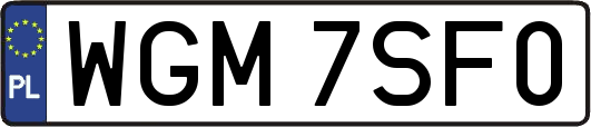 WGM7SF0