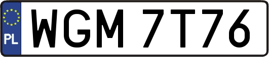 WGM7T76