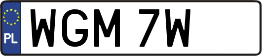 WGM7W