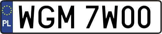 WGM7W00